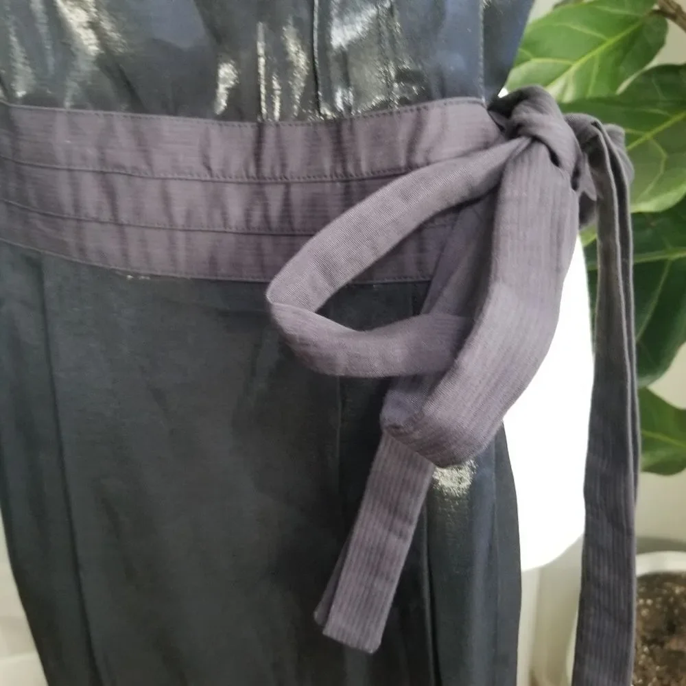Bcbgirls black metallic formal dress size medium